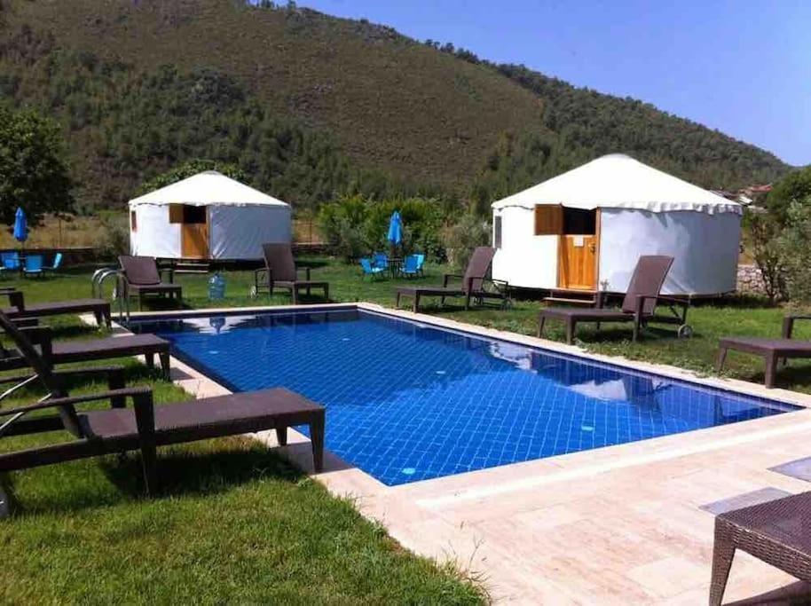 Hotel Yol Glamping Kayakoy Exterior foto